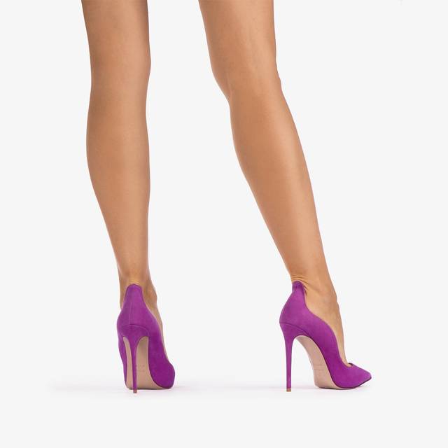 Le Silla Décolleté camoscio lavanda darling Offerta San Valentino