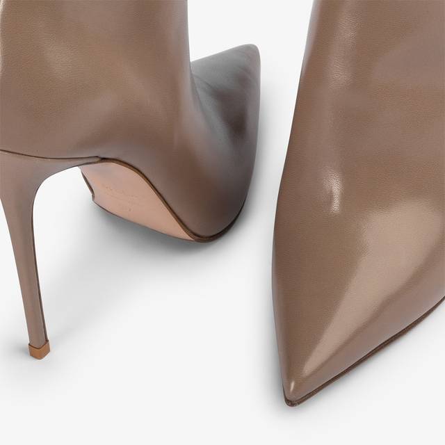 Le Silla Stivaletto pelle grigio sesame Nuovo