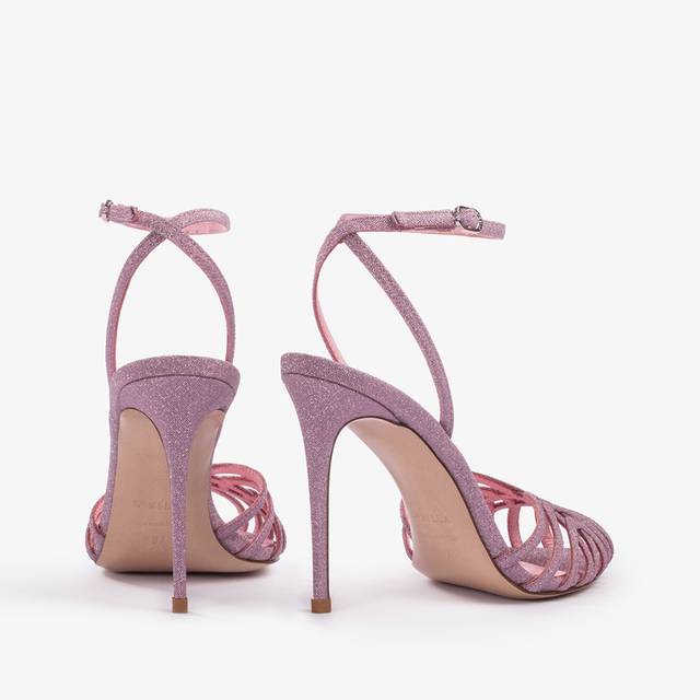 Le Silla Sandalo glitter rosa dea Outlet