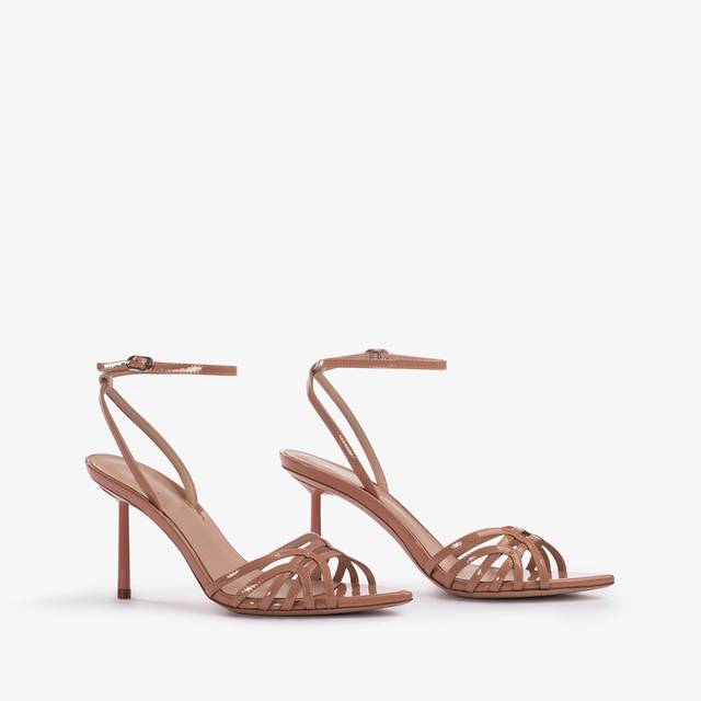 Le Silla Sandalo vernice nude phard Spedizione Gratuita