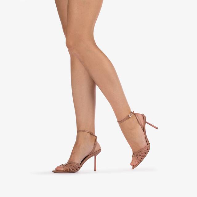 Le Silla Sandalo vernice nude phard Spedizione Gratuita