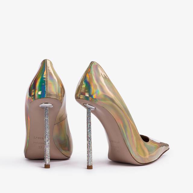 Le Silla Décolleté iridescente nude Acquista Ora