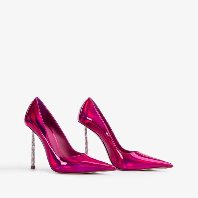Le Silla Décolleté iridescente fucsia bouganville Consegna Veloce