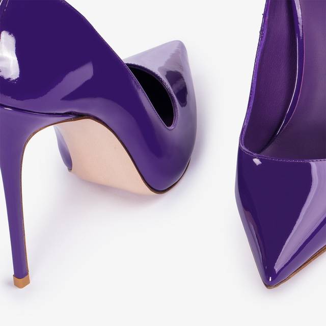 Le Silla Décolleté vernice viola queen Saldi Di Fabbrica