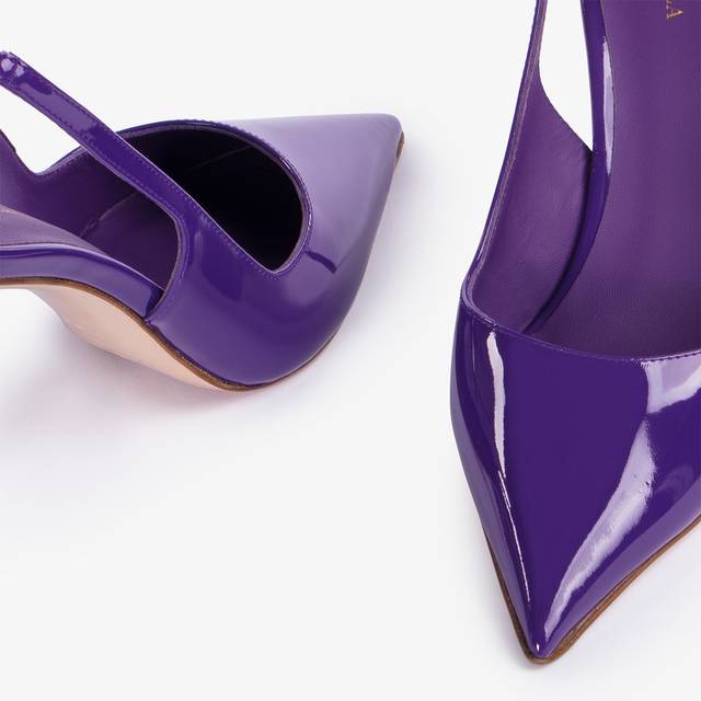 Le Silla Slingback vernice viola queen I Più Venduti
