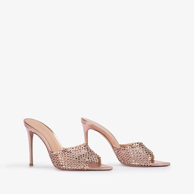 Le Silla Sandalo gioiello rete oro rosa Negozio