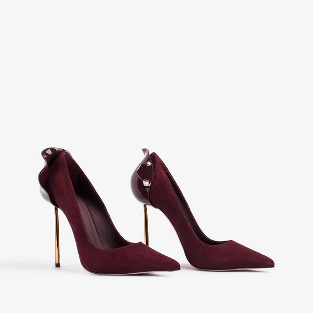Le Silla Décolleté camoscio rossa cherry Lightning offer