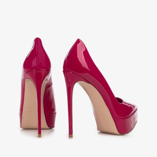 Le Silla Décolleté con plateau fucsia cosmopolitan Promozione Limitata