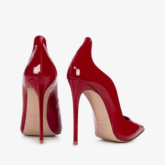 Le Silla Décolleté vernice rossa Novità