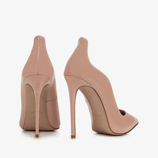 Le Silla Décolleté vernice nude skin Presa