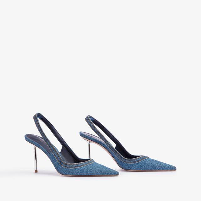 Le Silla Slingback denim blu I Più Venduti