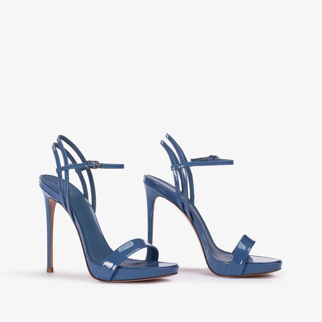 Le Silla Sandalo vernice azzurro nilo Promozione