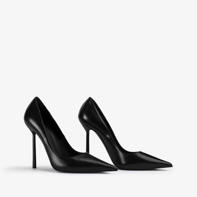 Le Silla Décolleté pelle nera Fino Al -60%