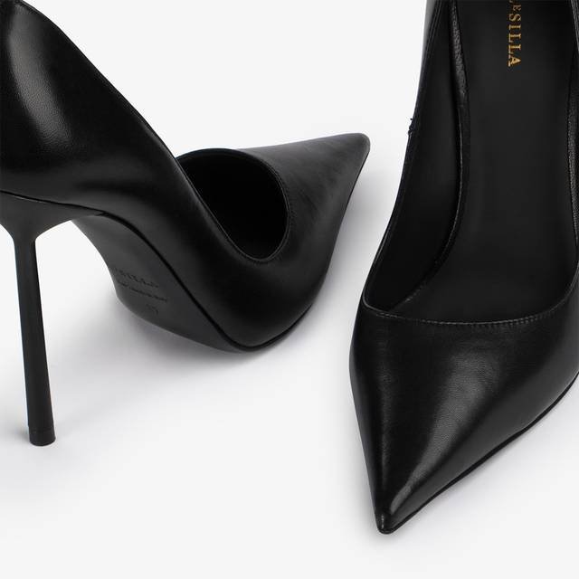 Le Silla Décolleté pelle nera Fino Al -60%