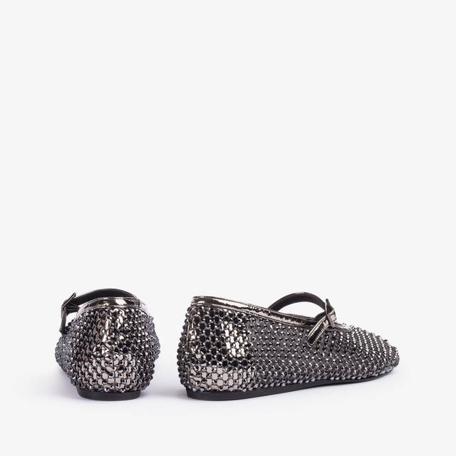 Le Silla Ballerina gioiello rete peltro con Cristalli Prezzo Ridotto