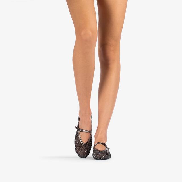 Le Silla Ballerina gioiello rete peltro con Cristalli Prezzo Ridotto