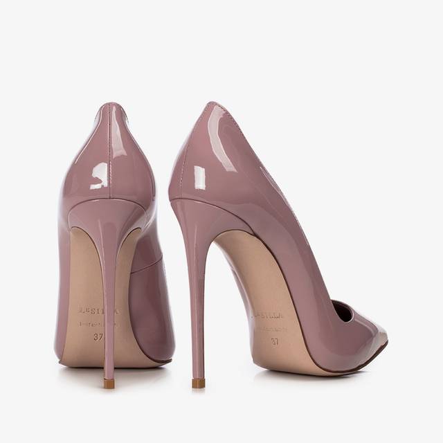 Le Silla Décolleté vernice rosa paris In Linea