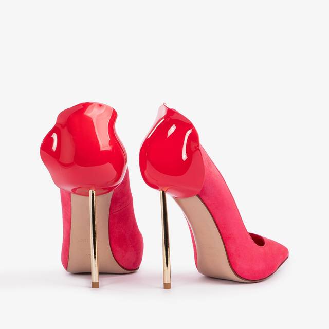 Le Silla Décolleté camoscio corallo vanity Vendita