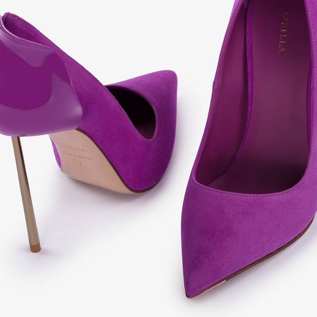Le Silla Décolleté camoscio lavanda darling Promozione