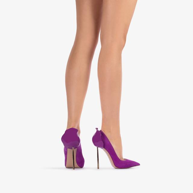 Le Silla Décolleté camoscio lavanda darling Promozione