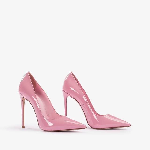 Le Silla Décolleté vernice rosa dea Novità