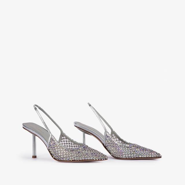Le Silla Slingback gioiello rete argento eclissi Offerta