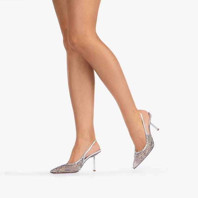 Le Silla Slingback gioiello rete argento eclissi Offerta