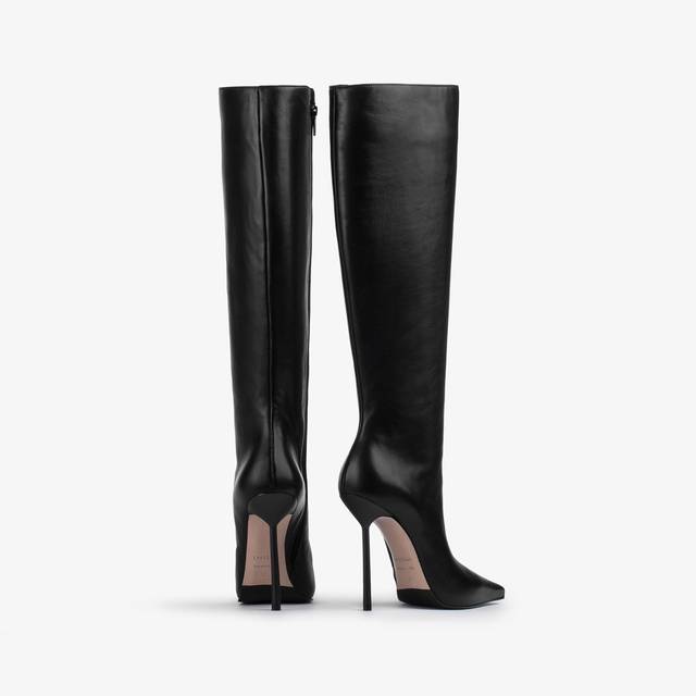 Le Silla Stivale al ginocchio pelle nero Hotsell