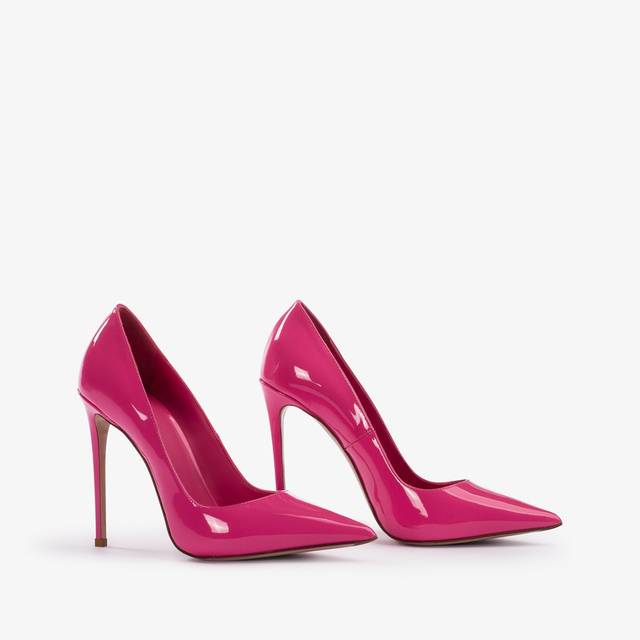 Le Silla Décolleté vernice fucsia party In Saldo