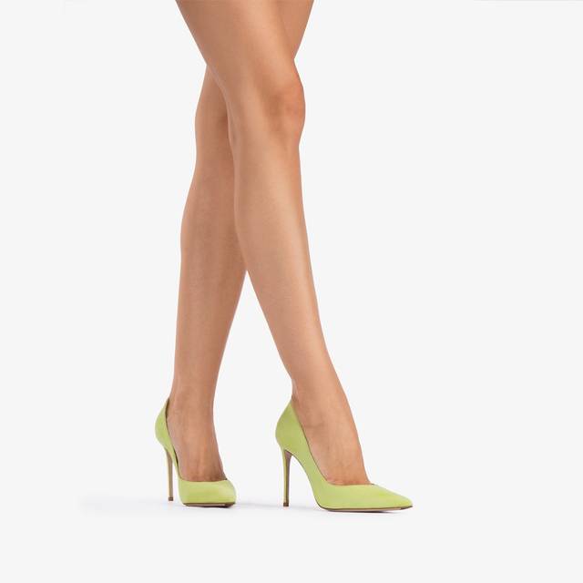 Le Silla Décolleté camoscio verde apple 2025