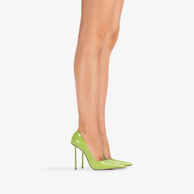 Le Silla Décolleté vernice verde apple In vendita
