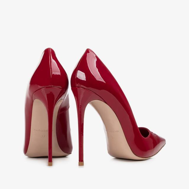Le Silla Décolleté vernice rossa Pezzi Unici