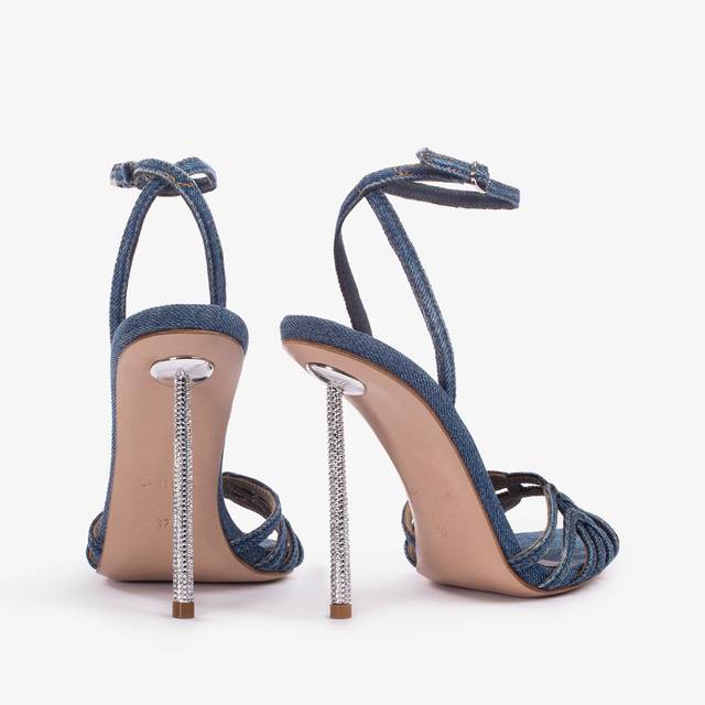 Le Silla Sandalo denim blu Offerta Pasqua