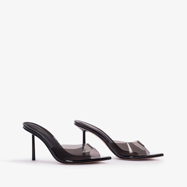 Le Silla Sandalo mule plexy nero Soddisfazione Garantita
