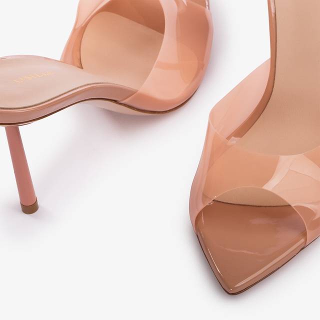 Le Silla Sandalo mule plexy nude phard Qualità Garantita