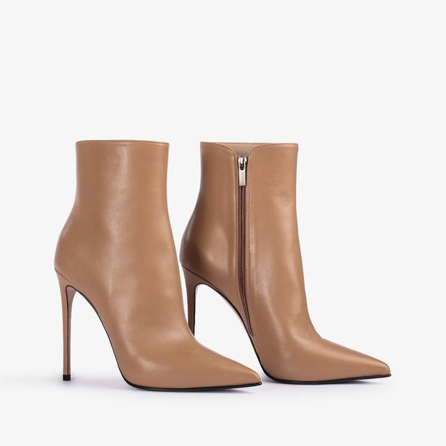 Le Silla Stivaletto nappa marrone ginger In Saldo
