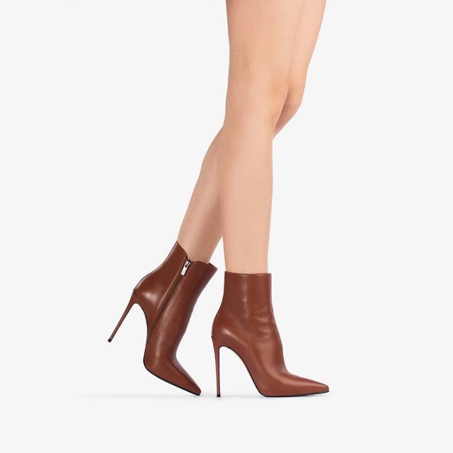 Le Silla Stivaletto nappa marrone caramel Novità
