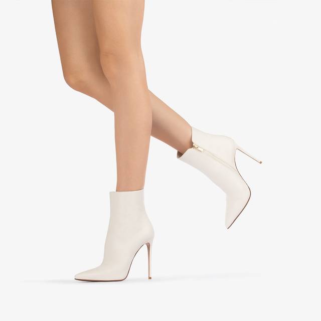 Le Silla Stivaletto nappa bianco milk Presa