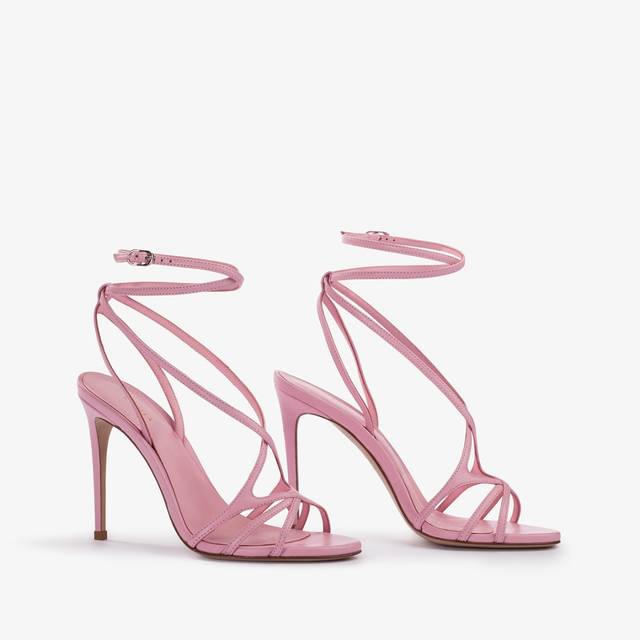 Le Silla Sandalo pelle rosa dea Outlet