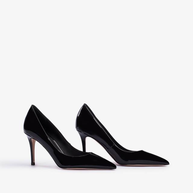 Le Silla Décolleté vernice nera Hotsell