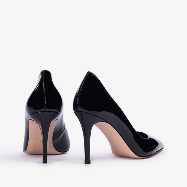 Le Silla Décolleté vernice nera Hotsell