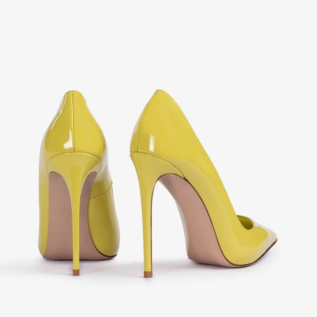 Le Silla Décolleté vernice giallo viper Negozio