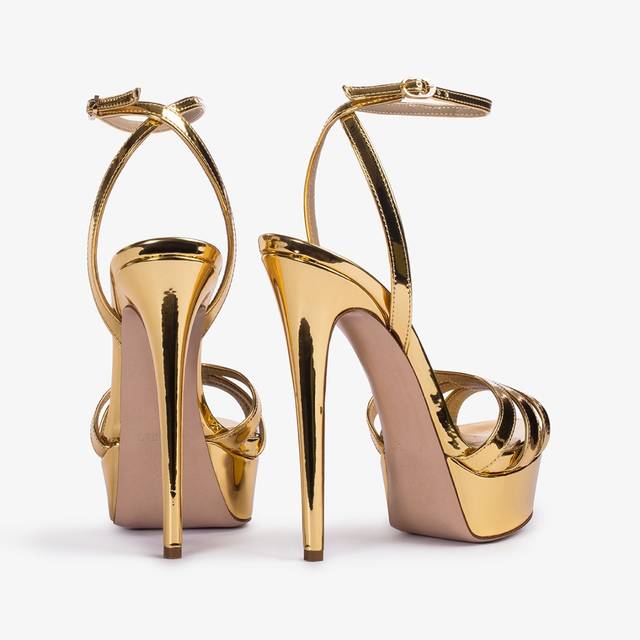 Le Silla Sandalo con plateau metallizzato oro pepita Offerta per la Festa della Mamma