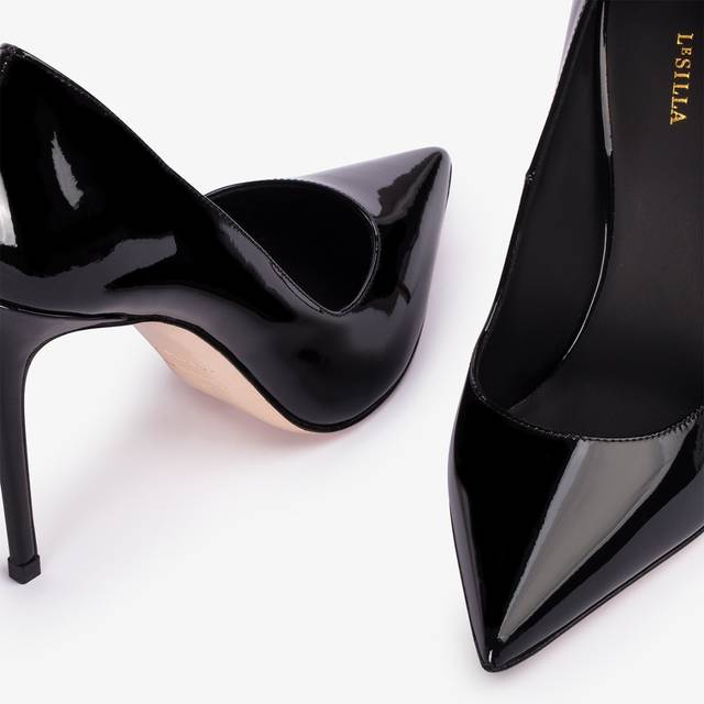 Le Silla Décolleté vernice nera Online Outlet