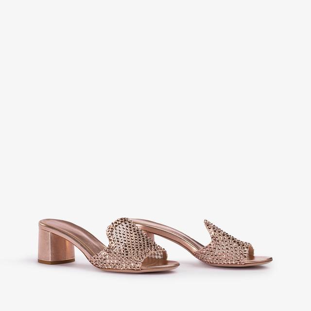 Le Silla Sandalo gioiello rete oro rosa Offerta settimanale