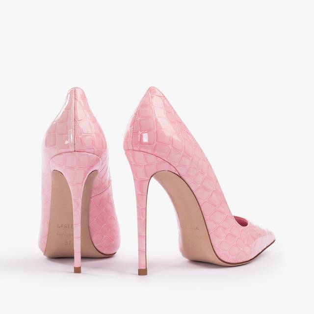 Le Silla Décolleté stampa cocco rosa dea Latest stili
