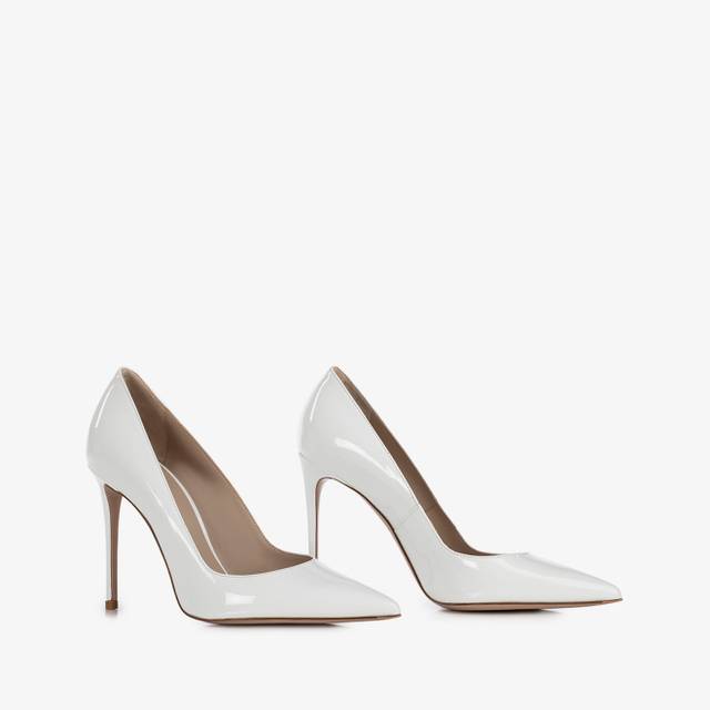 Le Silla Décolleté vernice bianca Ultimo giorno