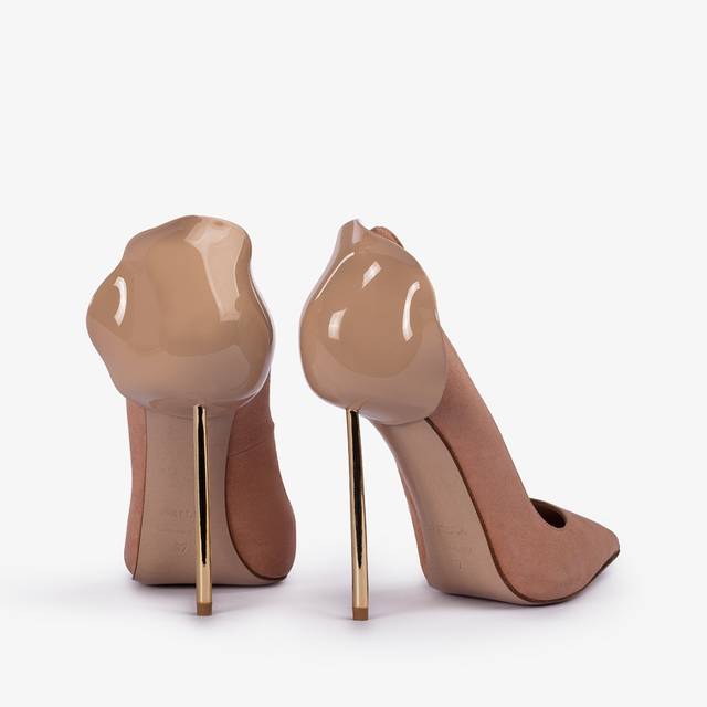 Le Silla Décolleté camoscio phard/oro Only for today