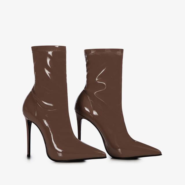 Le Silla Stivaletto vinile nude silk In vendita