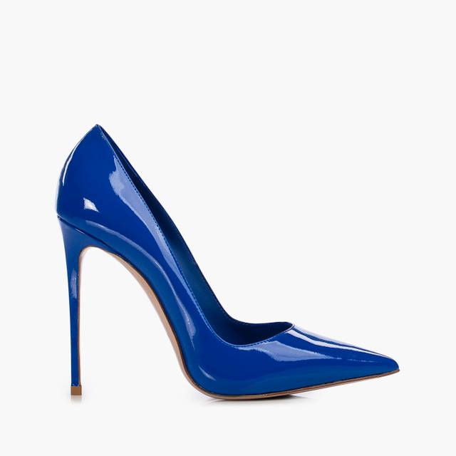 Le Silla Décolleté vernice blu persia Promozione